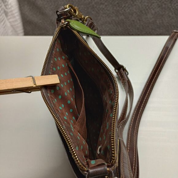 CHALA Brown Crossbody Purse Whimsical Dragonfly Boho Bag - Picture 10 of 10